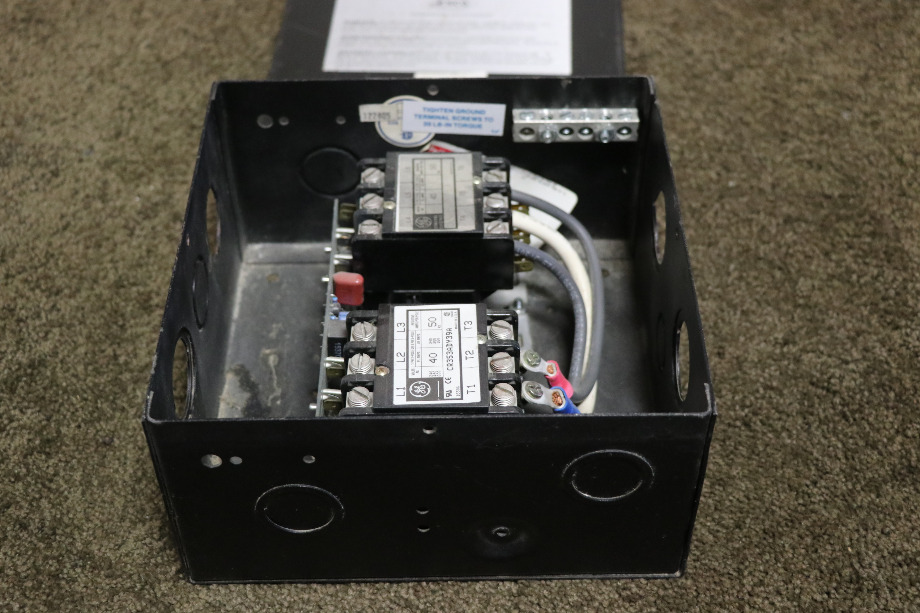 USED ES50M-65N ESCO POWER 50 TRANSFER AUTOMATIC TRANSFER SWITCH RV PARTS FOR SALE RV Components 