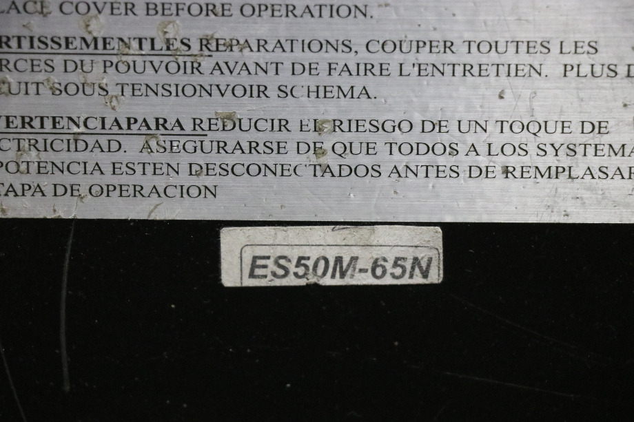 USED ES50M-65N ESCO POWER 50 TRANSFER AUTOMATIC TRANSFER SWITCH RV PARTS FOR SALE RV Components 