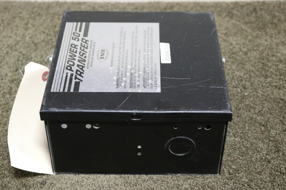 USED ES50M-65N ESCO POWER 50 TRANSFER AUTOMATIC TRANSFER SWITCH RV PARTS FOR SALE RV Components 