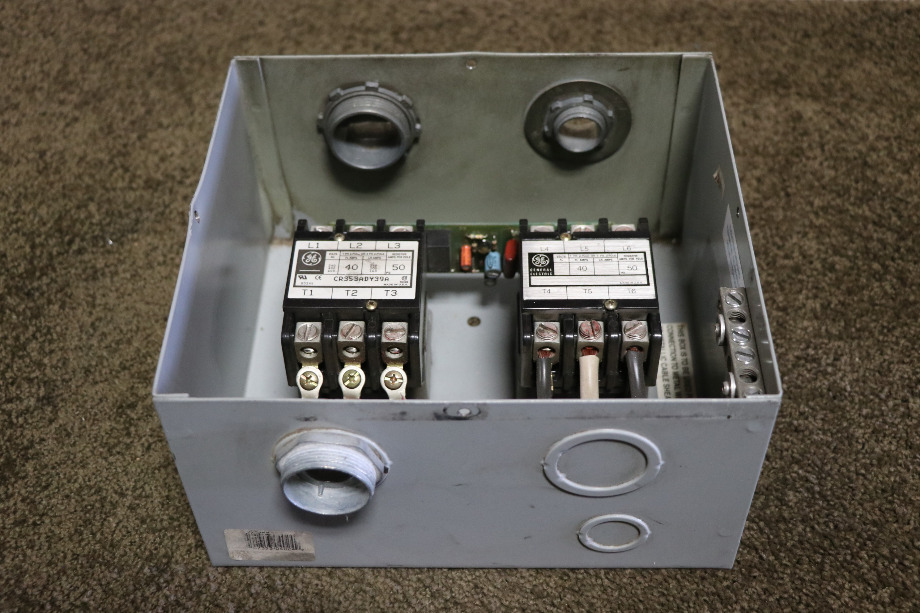 USED ESCO POWER 50 TRANSFER ES50M-65N AUTOMATIC TRANSFER SWITCH MOTORHOME PARTS FOR SALE RV Components 