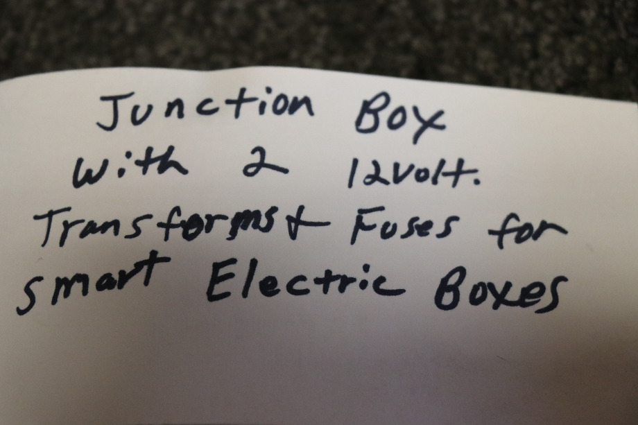 USED MOTORHOME JUNCTION BOX FOR SMART ELECTRIC BOX FOR SALE RV Components 