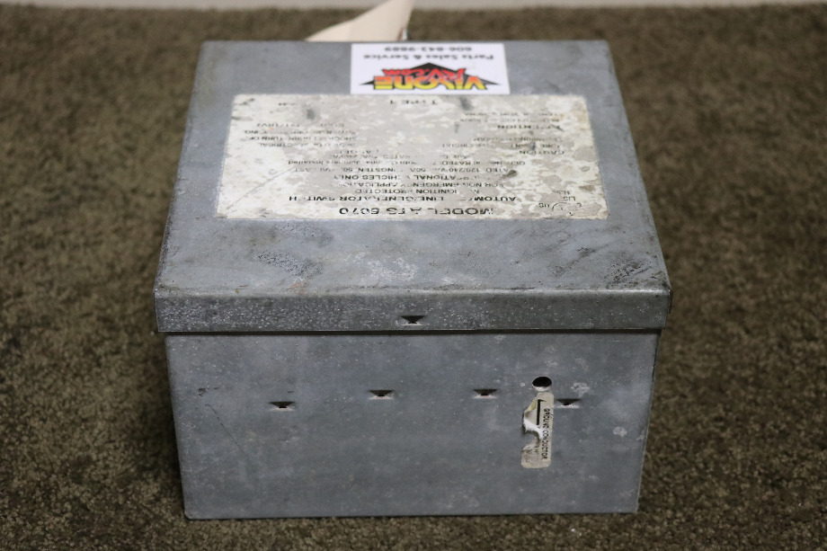 USED PARALLAX POWER  COMPONENTS ATS 5070 TRANSFER SWITCH MOTORHOME PARTS FOR SALE RV Components 