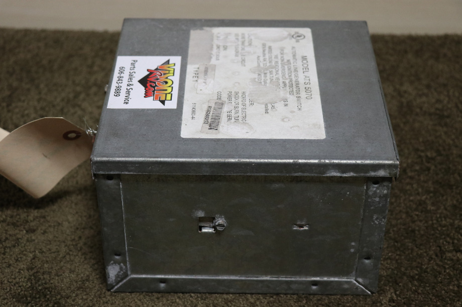 USED AUTOMATIC LINE / LINE GENERATOR SWITCH ATS 5070 RV/MOTORHOME PARTS FOR SALE RV Components 