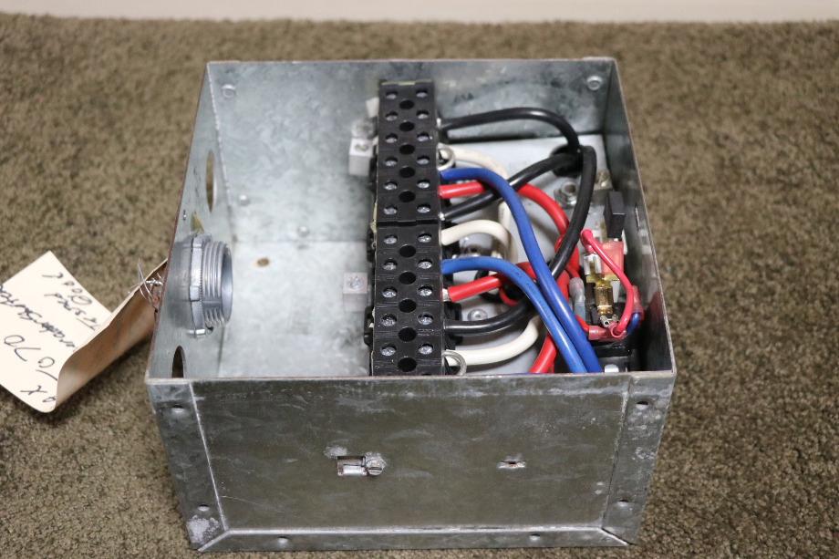 USED AUTOMATIC LINE / LINE GENERATOR SWITCH ATS 5070 RV/MOTORHOME PARTS FOR SALE RV Components 