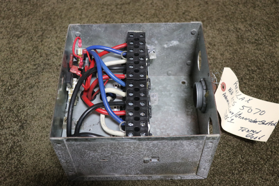 USED AUTOMATIC LINE / LINE GENERATOR SWITCH ATS 5070 RV/MOTORHOME PARTS FOR SALE RV Components 