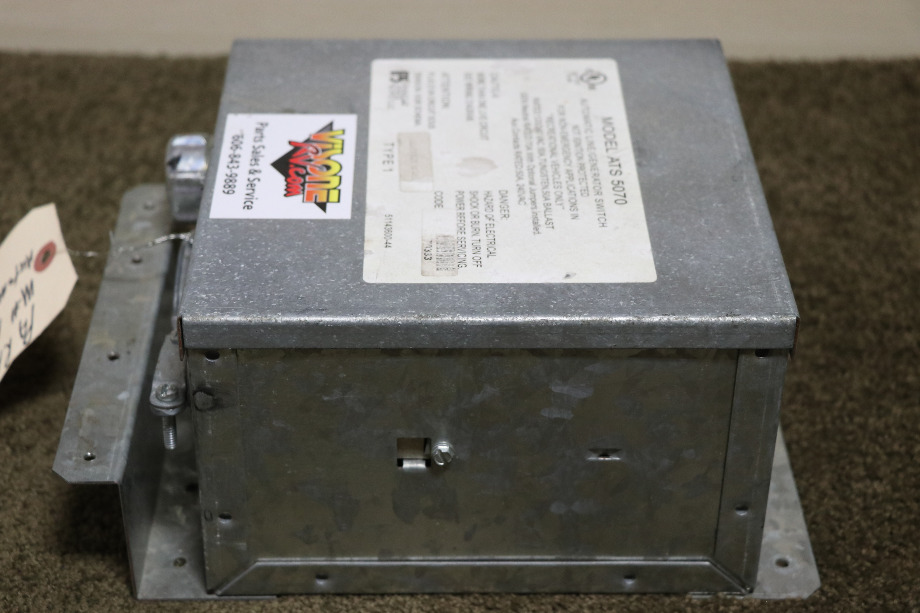 USED RV ATS 5070 PARALLAX POWER SUPPLY AUTO LINE/GEN SWITCH FOR SALE RV Components 