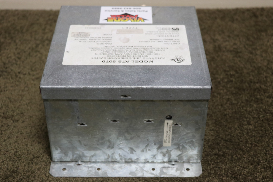USED RV ATS 5070 PARALLAX POWER SUPPLY AUTO LINE/GEN SWITCH FOR SALE RV Components 