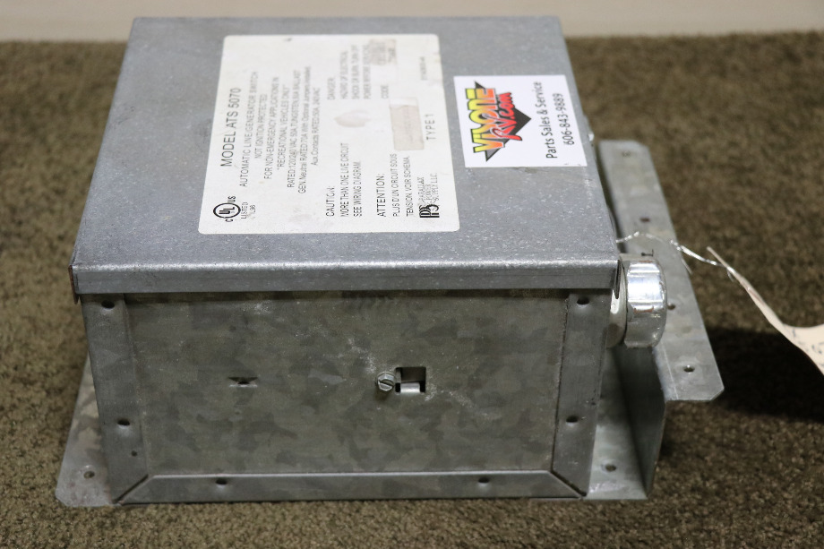 USED RV ATS 5070 PARALLAX POWER SUPPLY AUTO LINE/GEN SWITCH FOR SALE RV Components 