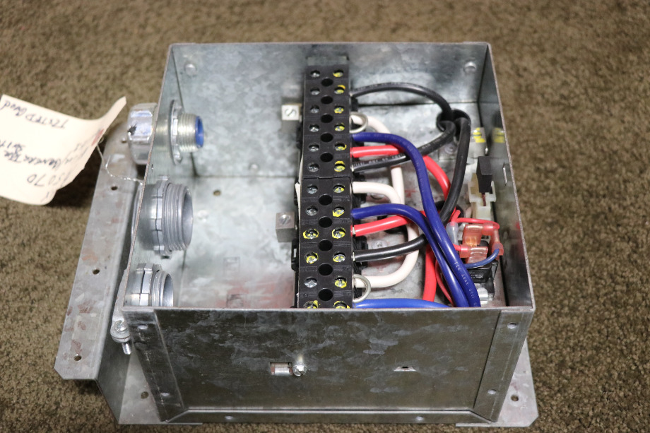 USED RV ATS 5070 PARALLAX POWER SUPPLY AUTO LINE/GEN SWITCH FOR SALE RV Components 