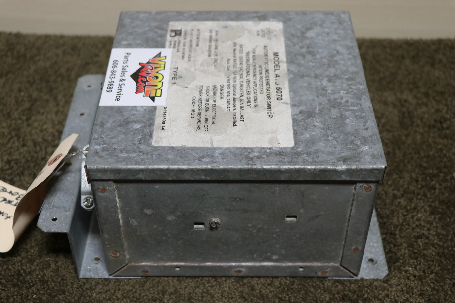 USED ATS 5070 PARALLAX POWER SUPPLY AUTO LINE/GEN SWITCH RV PARTS FOR SALE RV Components 