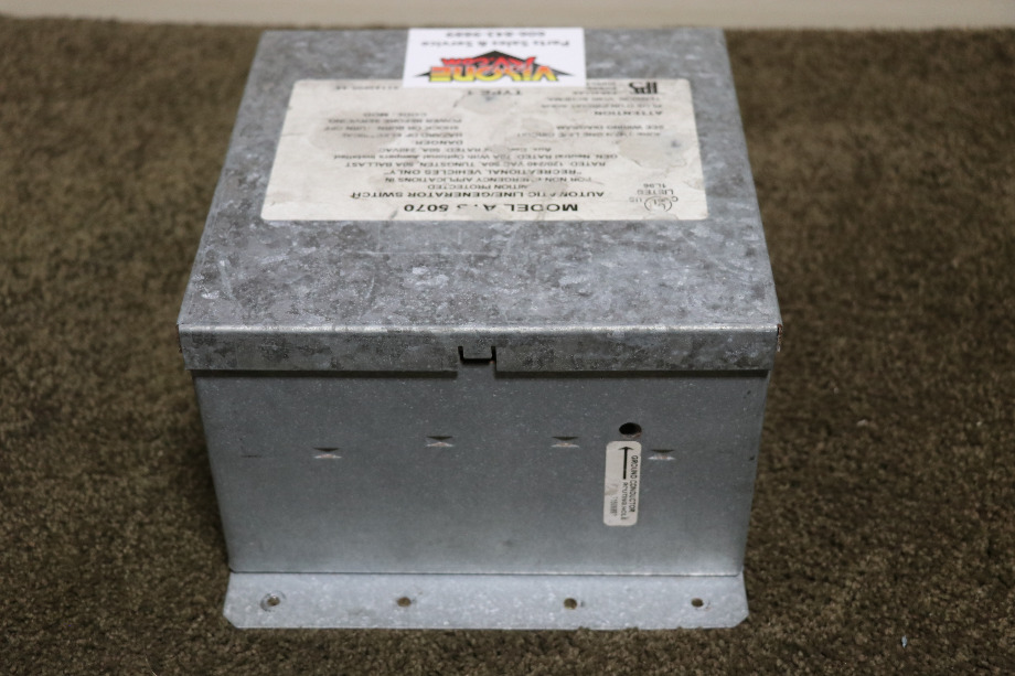 USED ATS 5070 PARALLAX POWER SUPPLY AUTO LINE/GEN SWITCH RV PARTS FOR SALE RV Components 