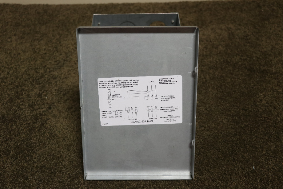 USED PROGRESSIVE DYNAMICS PD52(P) AUTOMATIC TRANSFER RELAY SWITCH MOTORHOME PARTS FOR SALE RV Components 