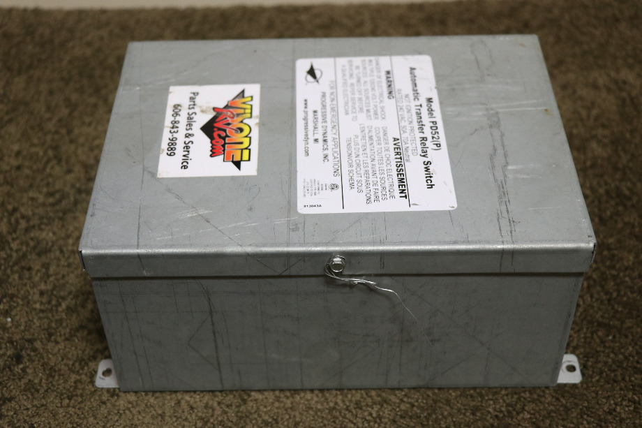 USED PROGRESSIVE DYNAMICS PD52(P) AUTOMATIC TRANSFER RELAY SWITCH MOTORHOME PARTS FOR SALE RV Components 
