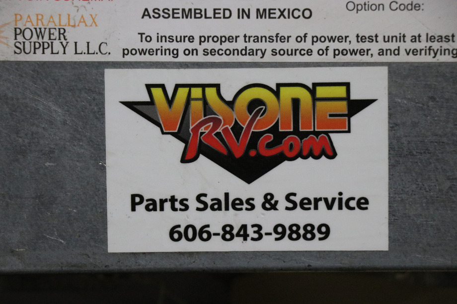 USED MOTORHOME PARALLAX POWER SUPPLY ATS 501 AUTO LINE/GEN SWITCH FOR SALE RV Components 