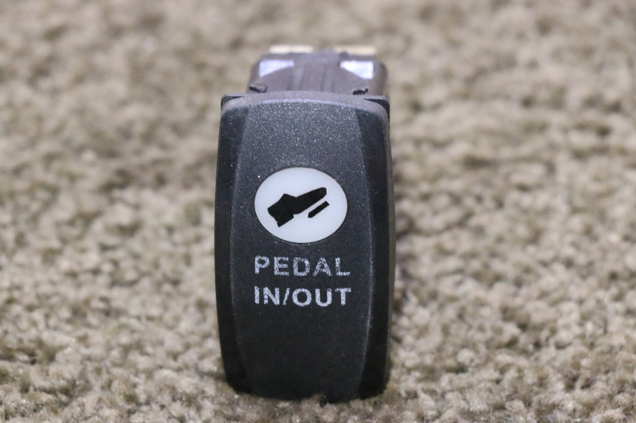 USED MOTORHOME PEDAL IN / OUT V1D1 DASH SWITCH FOR SALE RV Components 