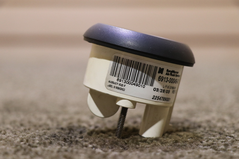 USED 6913-00049-01 FREIGHTLINER OIL PRESS DASH GAUGE RV PARTS FOR SALE RV Components 