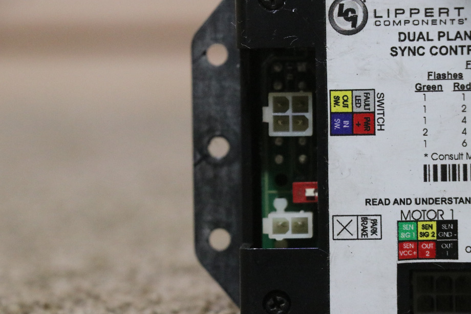 USED MOTORHOME LIPPERT 366701 DUAL PLANETARY GEARMOTOR SYNC CONTROL MODULE FOR SALE RV Components 