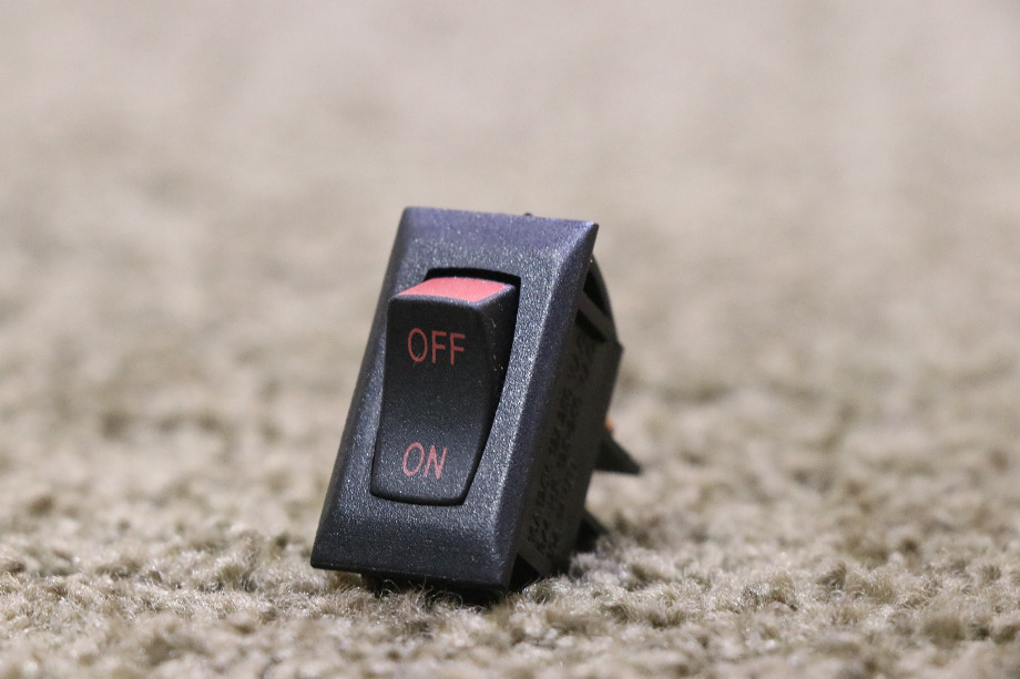 USED OFF / ON BLACK ROCKER SWITCH RV PARTS FOR SALE RV Components 