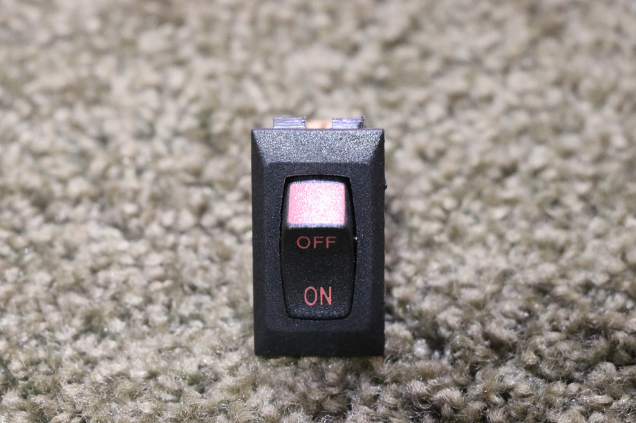 USED OFF / ON BLACK ROCKER SWITCH MOTORHOME PARTS FOR SALE RV Components 