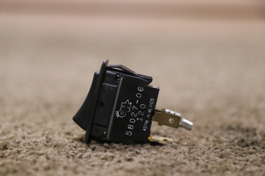 USED BLACK ROCKER SWITCH MOTORHOME PARTS FOR SALE RV Components 