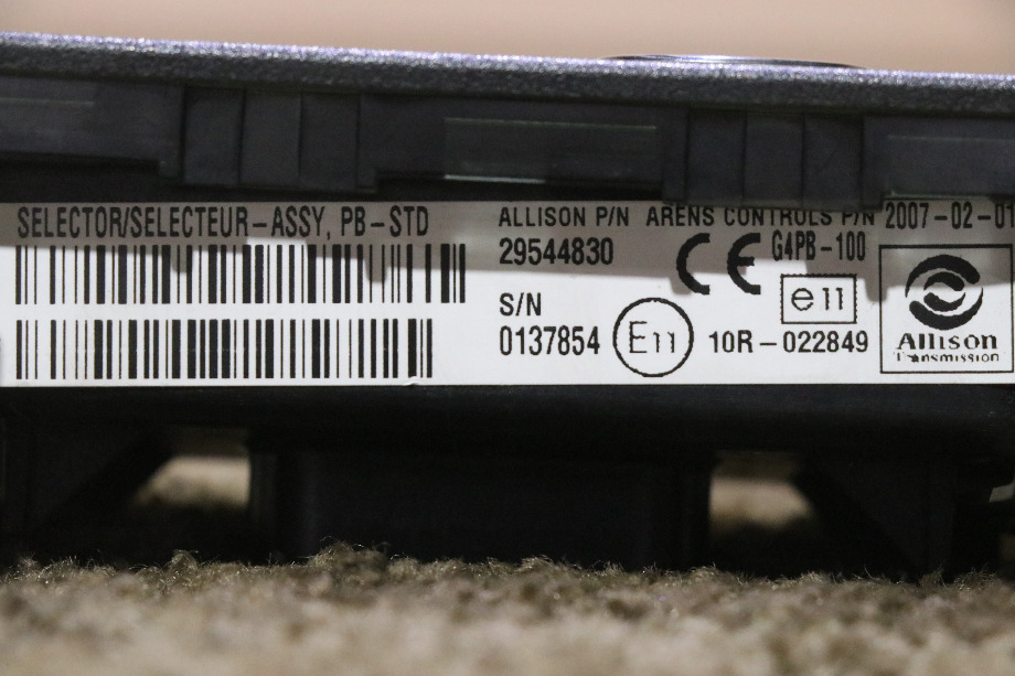 USED ALLISON TRANSMISSION SHIFT SELECTOR 29544830 RV/MOTORHOME PARTS FOR SALE RV Components 