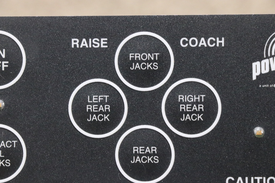 USED 500456 POWER GEAR LEVELING CONTROLS TOUCH PAD WITH PIGTAIL RV PARTS FOR SALE RV Components 