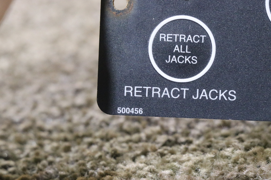 USED 500456 POWER GEAR LEVELING CONTROLS TOUCH PAD WITH PIGTAIL RV PARTS FOR SALE RV Components 