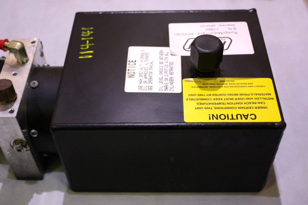 USED RV/MOTORHOME HWH HYDRAULIC PUMP AP29281 FOR SALE RV Components 