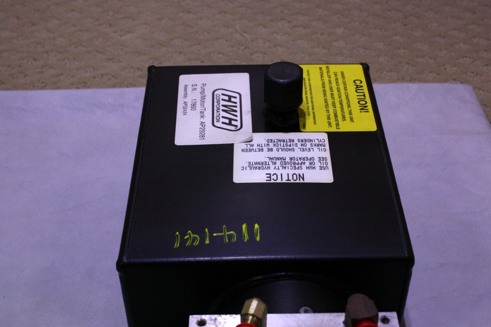 USED RV/MOTORHOME HWH HYDRAULIC PUMP AP29281 FOR SALE RV Components 