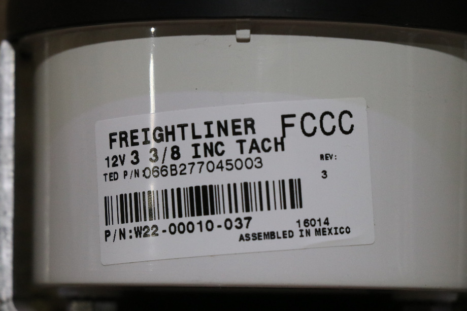 USED W22-00010-037 FREIGHTLINER TACHOMETER DASH GAUGE RV PARTS FOR SALE RV Components 