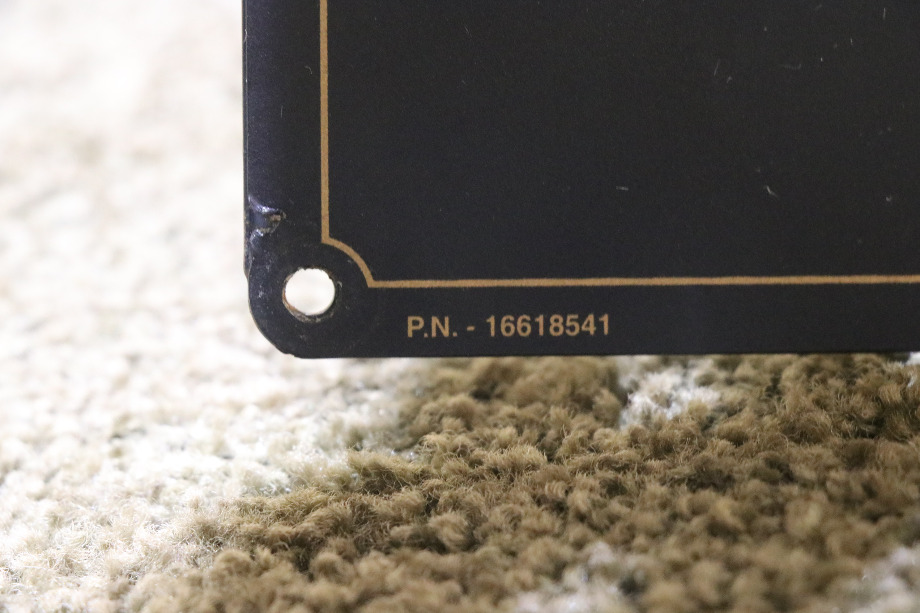 USED MOTORHOME KIB 16618541 TANK MONITOR PANEL FOR SALE RV Components 