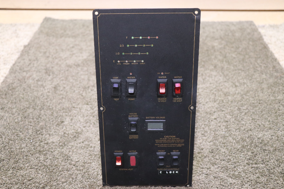 USED MOTORHOME KIB 16618541 TANK MONITOR PANEL FOR SALE RV Components 