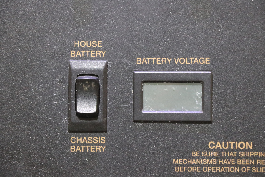USED MOTORHOME KIB 16618541 TANK MONITOR PANEL FOR SALE RV Components 