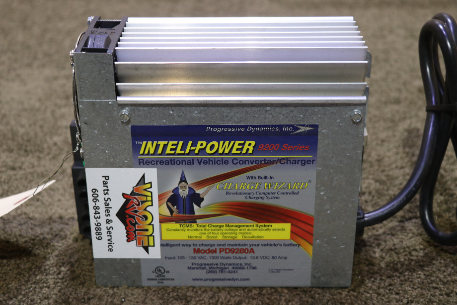 USED MOTORHOME INTELI PWOER PD9280A CONVERTER CHARGER FOR SALE RV Components 