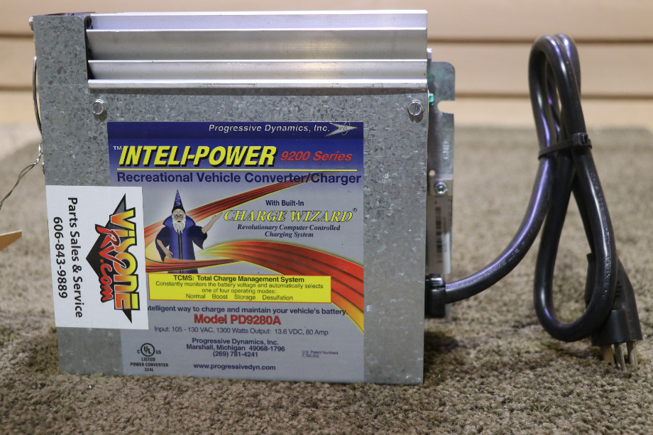 USED MOTORHOME INTELI PWOER PD9280A CONVERTER CHARGER FOR SALE RV Components 