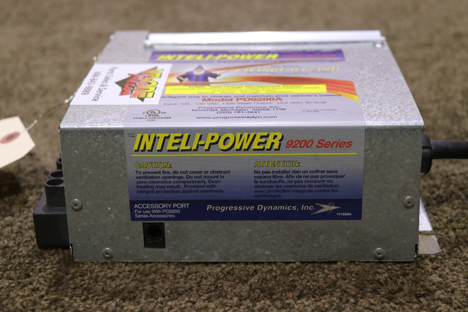 USED MOTORHOME INTELI PWOER PD9280A CONVERTER CHARGER FOR SALE RV Components 
