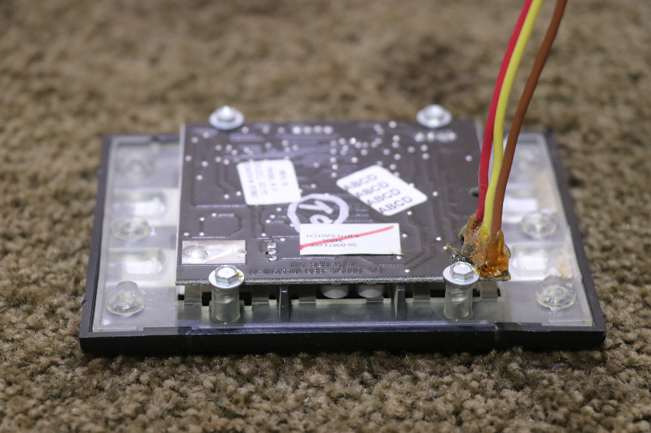 USED RV 00-00873-006 INTELLITEC 6 BUTTON SWITCH PANEL FOR SALE RV Components 