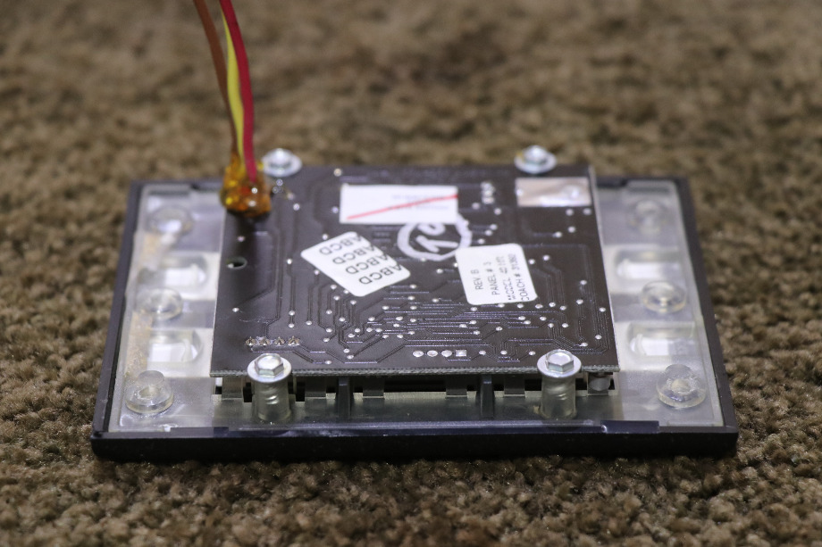 USED RV 00-00873-006 INTELLITEC 6 BUTTON SWITCH PANEL FOR SALE RV Components 