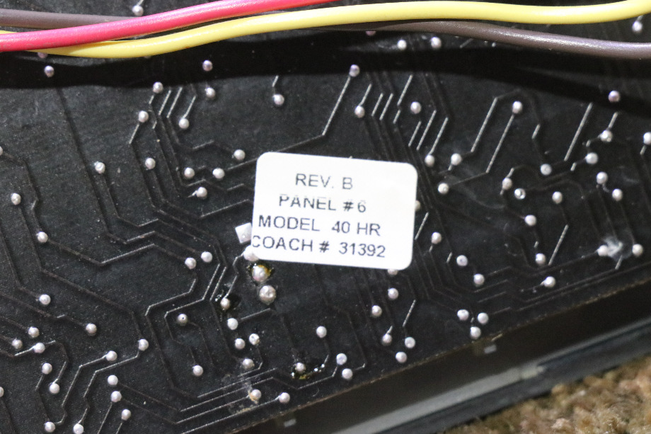 USED RV/MOTORHOME INTELLITEC 10 BUTTON SWITCH PANEL 00-00869-010 FOR SALE RV Components 