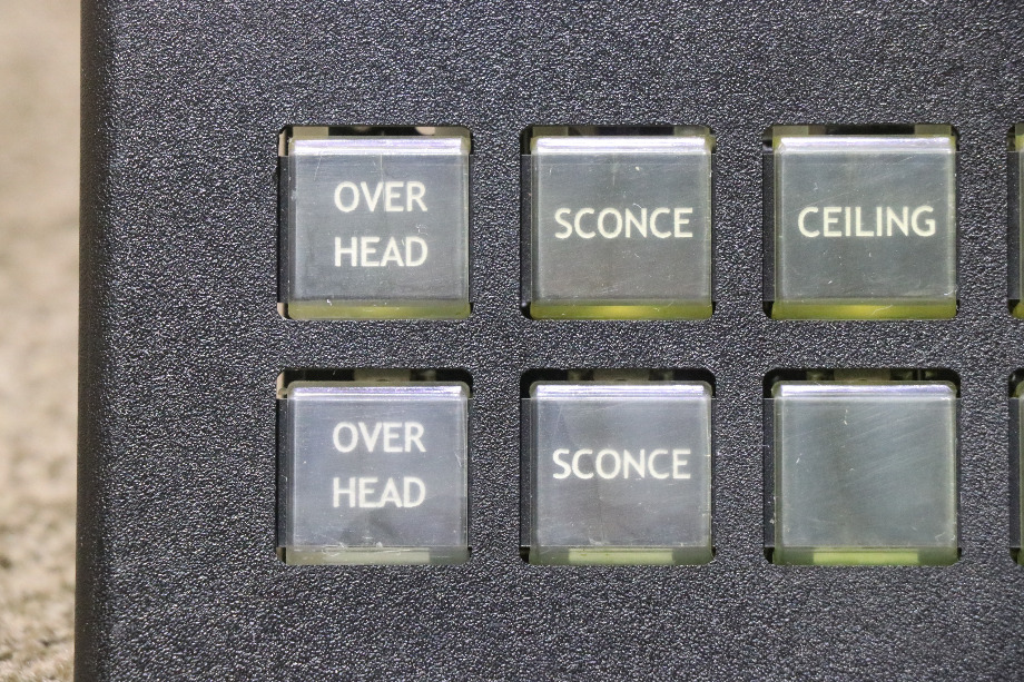 USED RV/MOTORHOME INTELLITEC 10 BUTTON SWITCH PANEL 00-00869-010 FOR SALE RV Components 