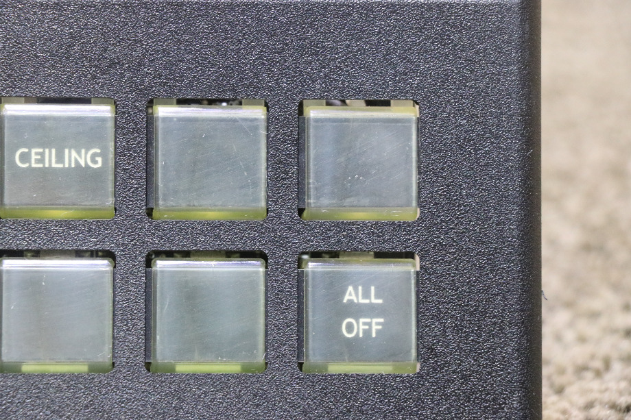 USED RV/MOTORHOME INTELLITEC 10 BUTTON SWITCH PANEL 00-00869-010 FOR SALE RV Components 