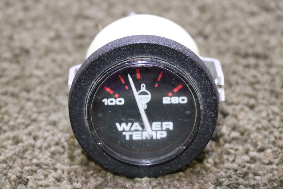 USED 10645 TELEFLEX WATER TEMP DASH GAUGE RV PARTS FOR SALE RV Components 
