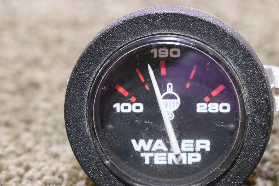USED 10645 TELEFLEX WATER TEMP DASH GAUGE RV PARTS FOR SALE RV Components 