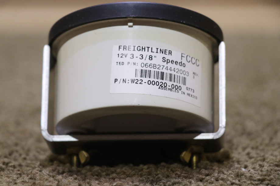 USED RV W22-00020-000 FREIGHTLINER SPEEDOMETER DASH GAUGE FOR SALE RV Components 