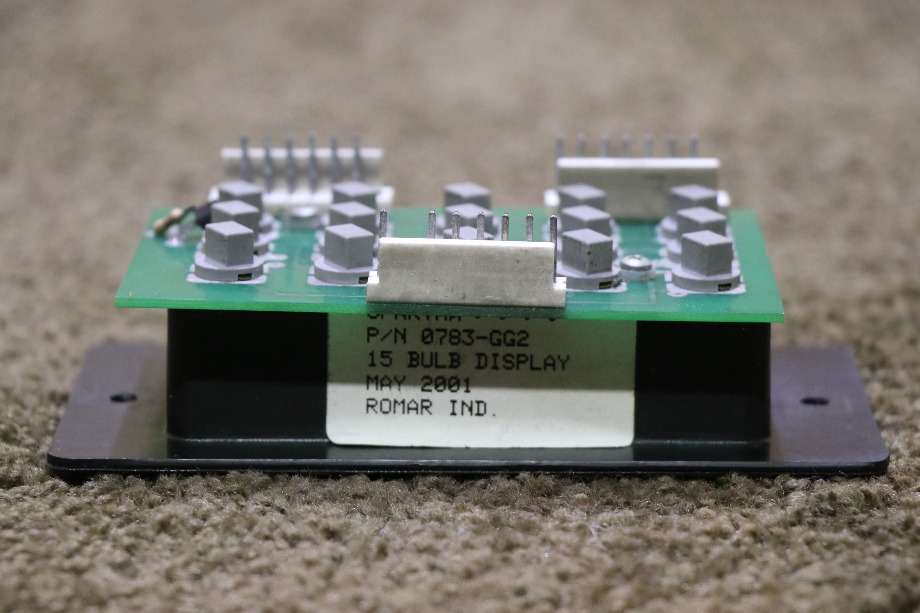USED SPARTAN 0783-GG2 DISPLAY PANEL MOTORHOME PARTS FOR SALE RV Components 