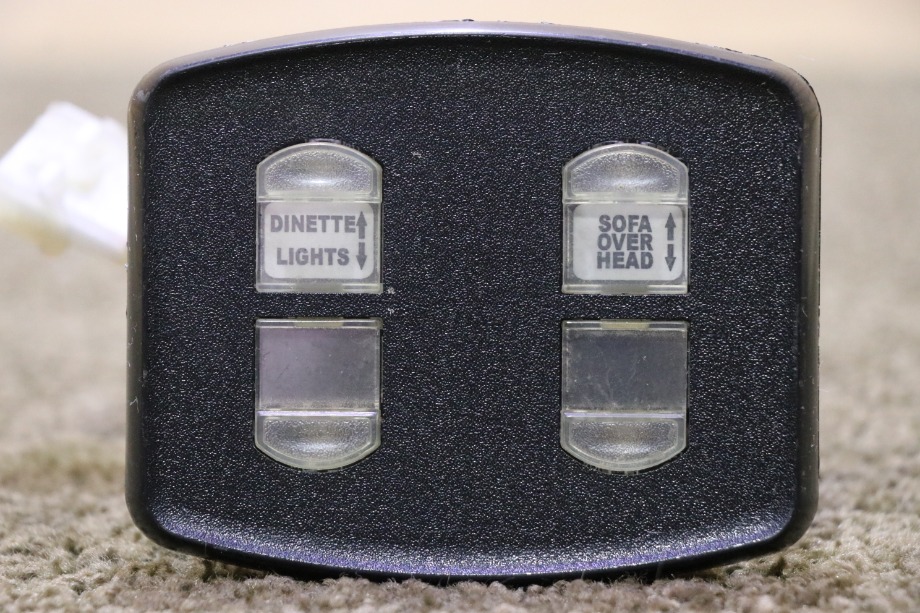 USED MOTORHOME INTELLITEC 4 BUTTON SWITCH PANEL FOR SALE RV Components 