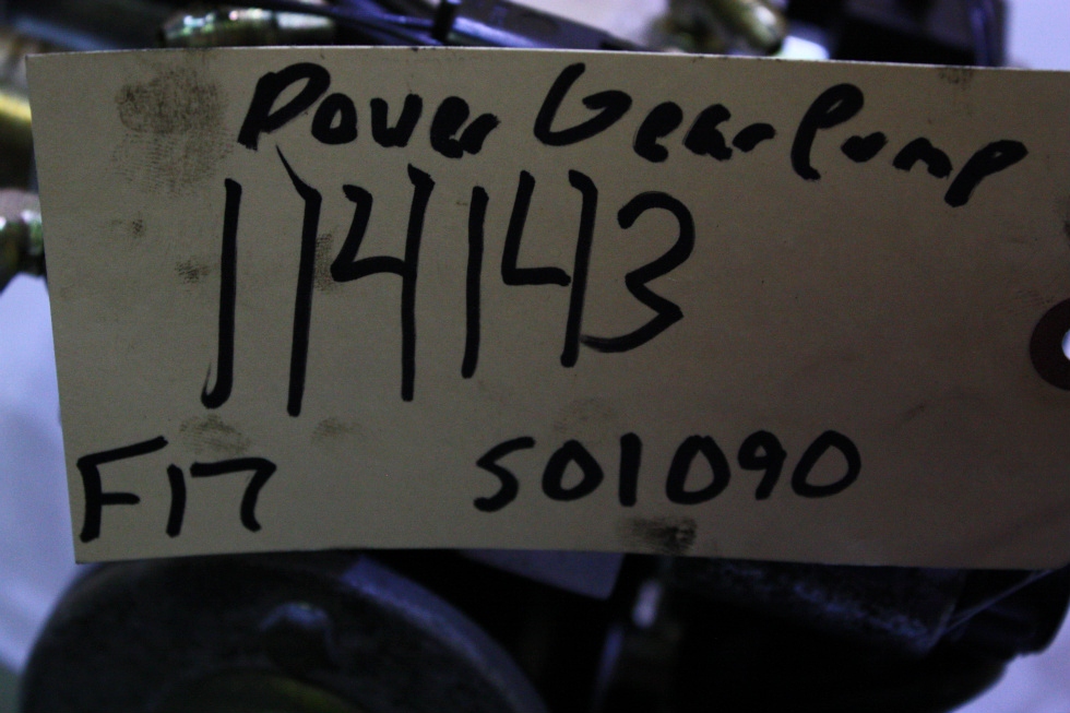 **SOLD** USED RV/MOTORHOME POWER GEAR HYDRAULIC PUMP 501090 FOR SALE RV Components 