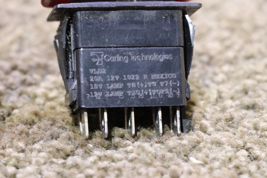 USED BATTERY CUT OFF VLD2 DASH SWITCH MOTORHOME PARTS FOR SALE RV Components 