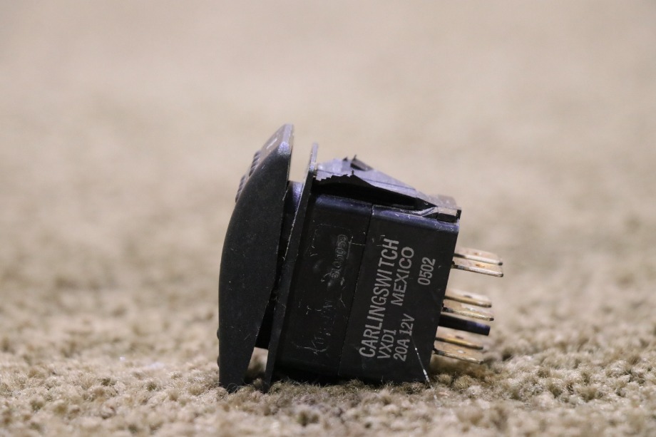 USED RV VXD1 UP / DOWN VISOR DASH SWITCH FOR SALE RV Components 