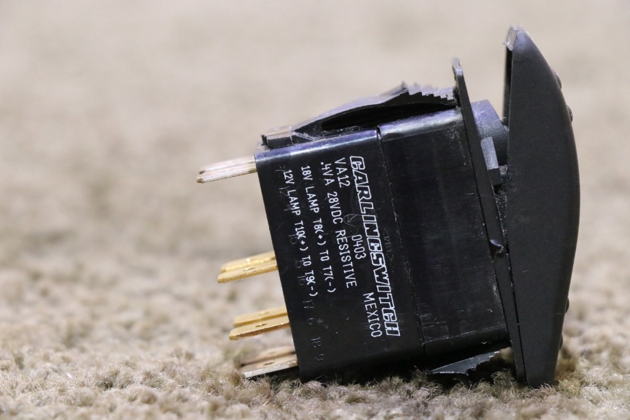 USED CRUISE ON / OFF DASH SWITCH VA12 RV/MOTORHOME PARTS FOR SALE RV Components 